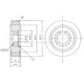 80*23*6202 Roller per scale mobili LG Sigma